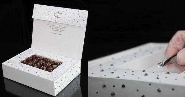 Amedei Toscano Black Truffles in Swarovski Chocolate