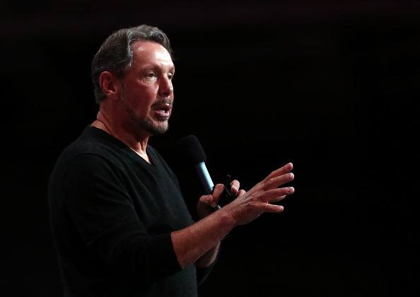 Oracle CEO Larry Ellison Gives Keynote Address At Oracle OpenWorld Conference