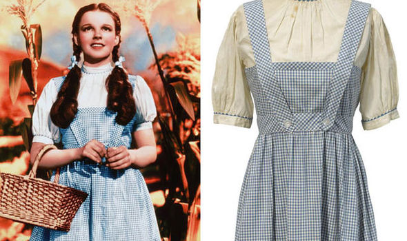 Most Expensive Movie Props - Wizard of Oz Dress