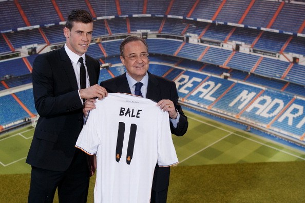 Gareth Bale Officially Unveiled At Real Madrid