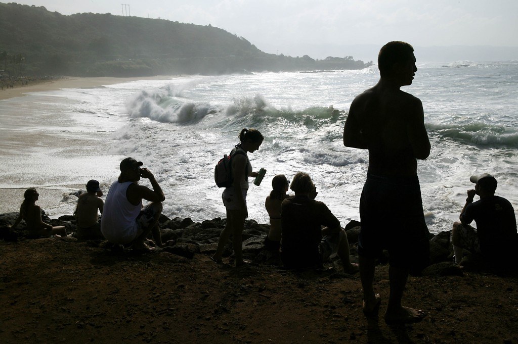 Big Waves Hit Hawaii's North Shore