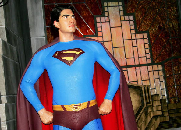 Brandon Routh Unveils Superman Wax Figure At Madame Tussauds