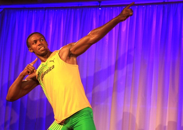 New Wax Figure Of Usain Bolt Meets Fans At Madame Tussauds