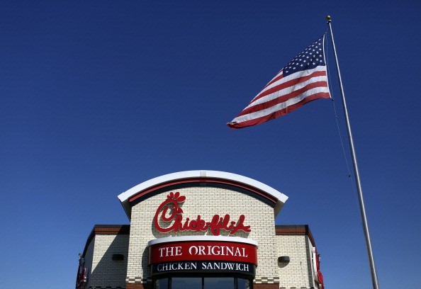 Inside a Chick-Fil-A Restaurant As Consumer Spending & GDP Rose in 4th Quarter