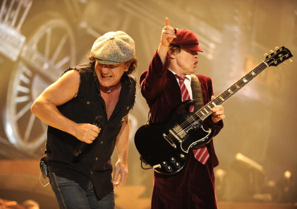 AC/DC "Black Ice" Tour Opener on October 28, 2008 in Wilkes-Barre, Pennsylvania.