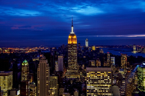 The NYC Skyline at Night