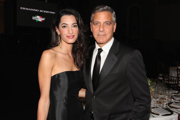 George Clooney and Amal Alamuddin