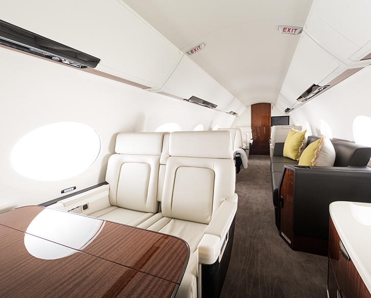 The Gulfstream G500 Interior