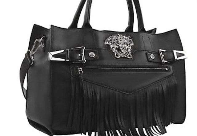 Palazzo Fringe Leather Bag