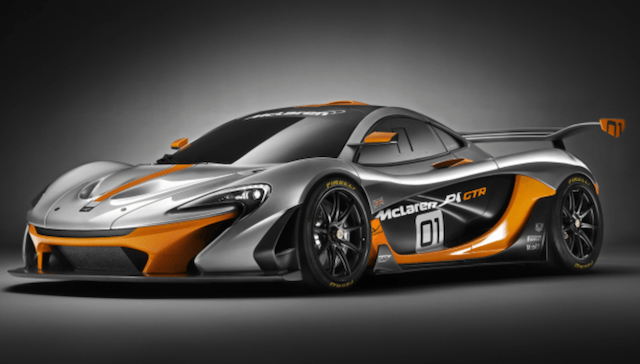 McLaren p1 gtr