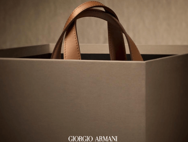 Armani bag 40 Anniversary