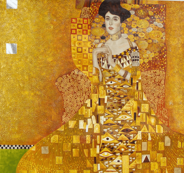 Portrait of Adele Bloch Bauer I by Gustav Klimt