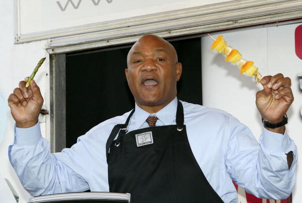 George Foreman Gives London A Grilling