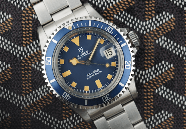 Blue Tudor Submariner