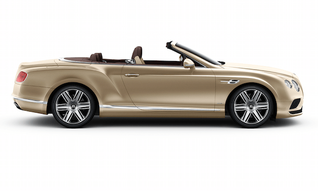 The Bentley Continental GT Speed Convertible