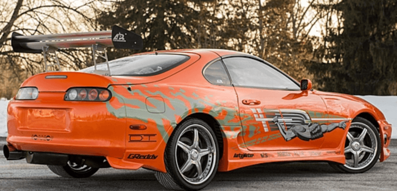 Paul Walker’s Supra from the Original Fast And Furious Movie is for Sale