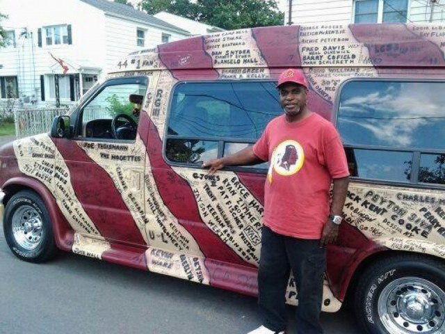 The Redskins Autograph Van