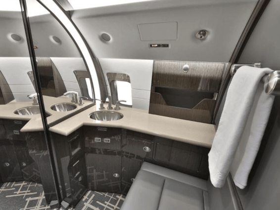 Jet Aviation Private Jet Interior 3