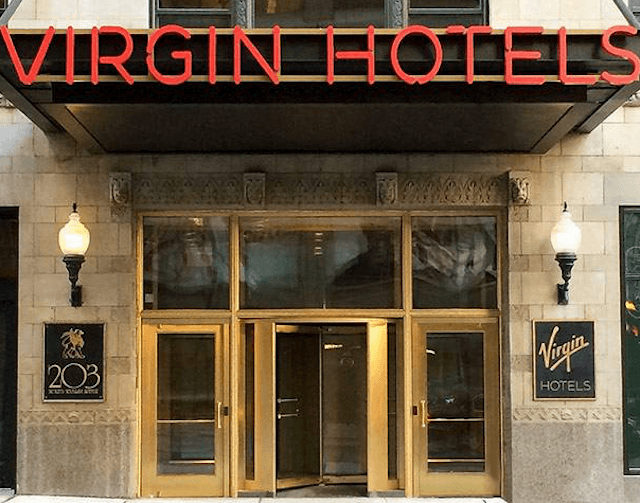 Virgin Hotel Chicago Entrance