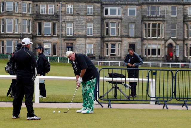 PGA: The 144th Open Championship-Practice Round