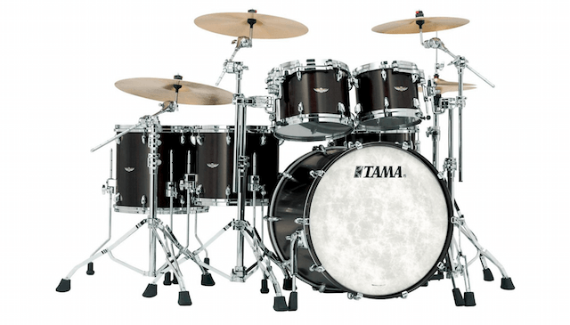 Tama Star Walnut 5-Piece Shell Pack  Satin Black Walnut