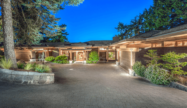 $23.8 Million Canadian Mansion entrance