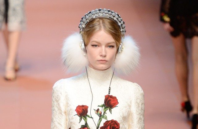 Dolce and Gabbana Headphones Made With Real Fox Fur