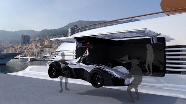 BAC Mono Marine Edition unloading