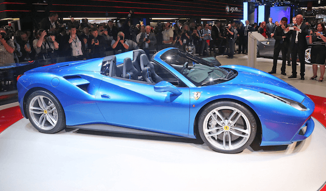 Ferrari 488 Spider side 2