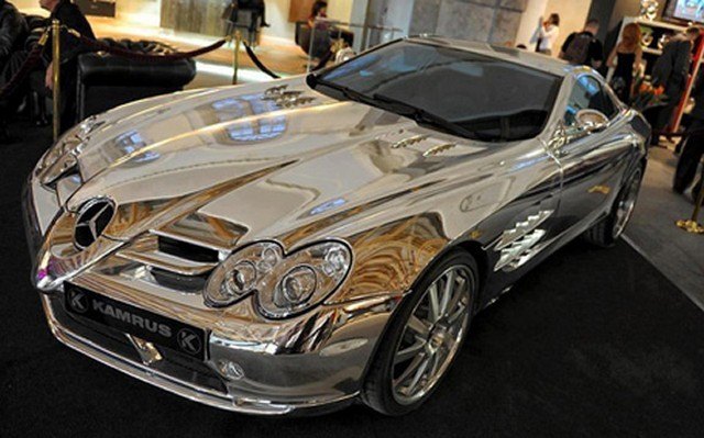 White Gold Mercedes AMG