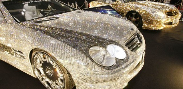 White Gold Mercedes