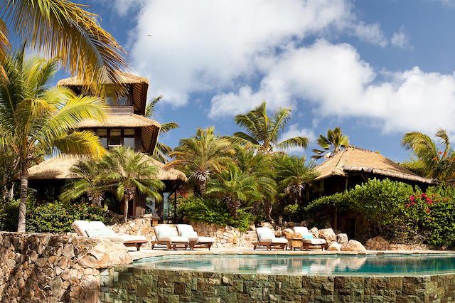 Necker Island exterior shot of home