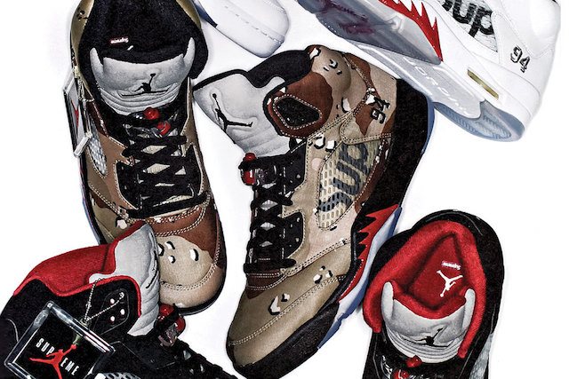 Supreme x Air Jordan V