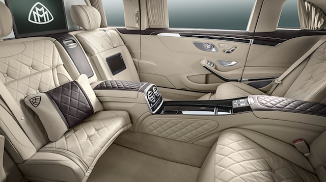 2016 Mercedes-Maybach Pullman interior