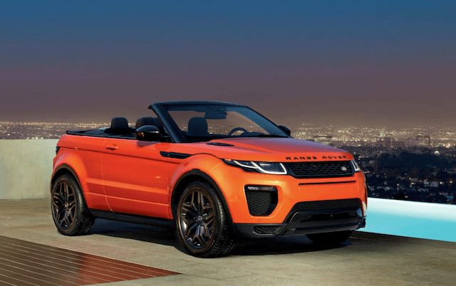 2016 Range Rover Evoque Convertible