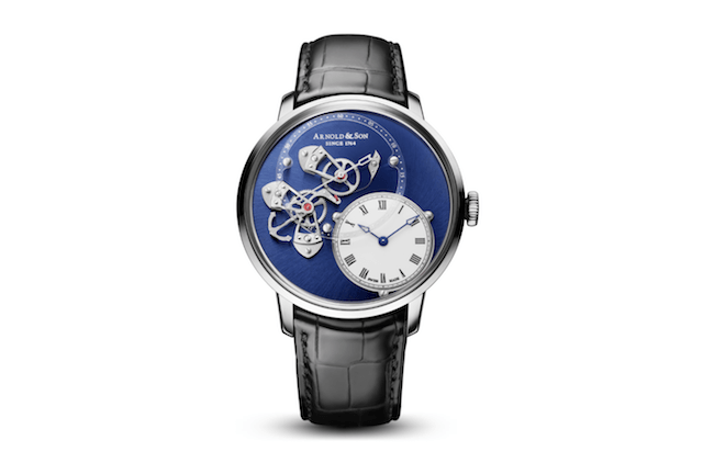 Arnold and Son Goes White-Gold with Its DSTB Exposed-Complication Watch