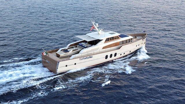 Cantieri di Pisa Kitalpha 22 overhead