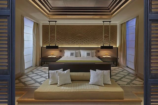 Mandarin Oriental Marrakech bed