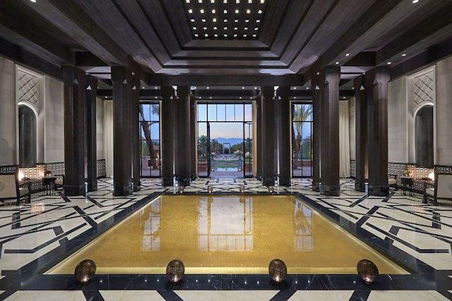 Mandarin Oriental Marrakech lobby