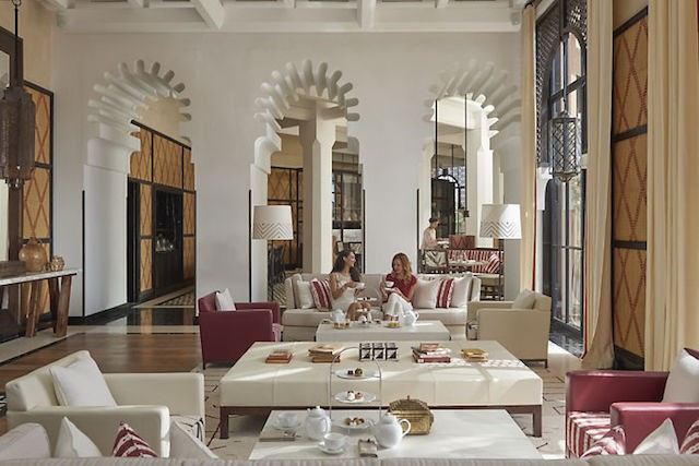 Mandarin Oriental Marrakech lounge