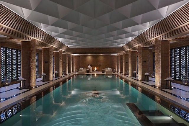 Mandarin Oriental Marrakech pool