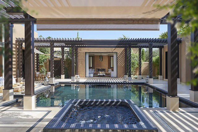 Mandarin Oriental Marrakech pool