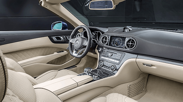 Mercedes-Benz SL interior