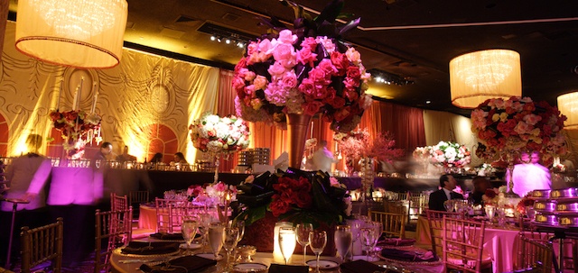 The Beverly Hilton ballroom