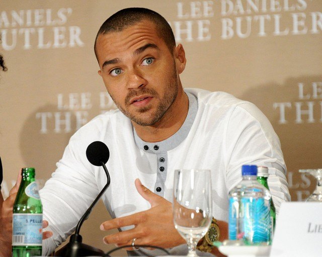 NEW YORK, NY - AUGUST 05: Actor Jesse Williams attends the press conference for The Weinstein Company's LEE DANIELS' THE BUTLER at Waldorf Astoria Hotel on August 5, 2013 in New York City. (Photo by Ben Gabbe/Getty Images for Lee Daniel's THE BUTLER)