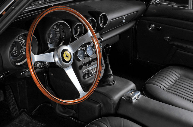 1962 Ferrari 400 Superamerica LWB Coupé Aerodinamico interior