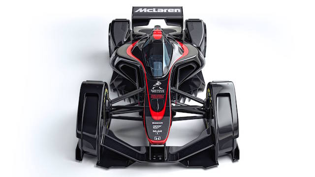 McLaren MP4-X front