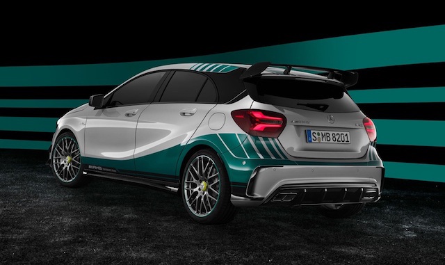 Mercedes-AMG A 45 Petronas 2015 World Champion Edition rear