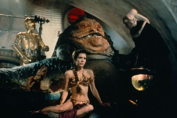 Princess-Leia-plays-captive-to-Jabba