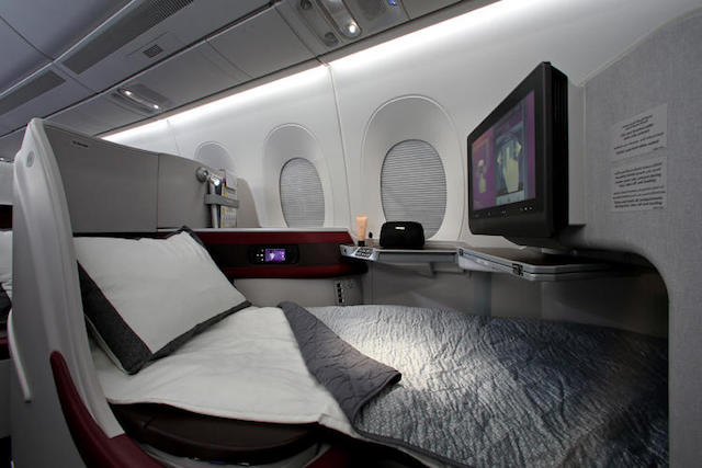 Qatar Airways and Airbus interior